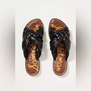 Sam Edelman Puffy Slide Sandals Black